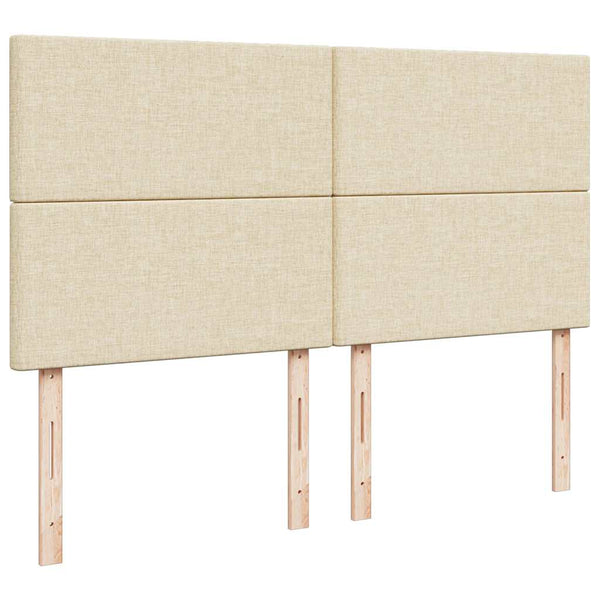 Ottoman Bett mit Matratze Creme 180x200 cm