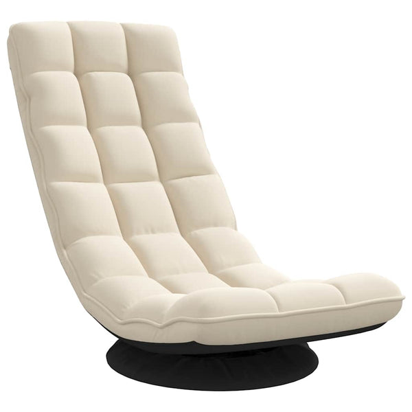 vidaXL Swivel Floor Chair Linen 70x51x79 cm