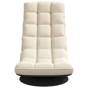 vidaXL Swivel Floor Chair Linen 70x51x79 cm