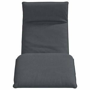 vidaXL Folding Sun Lounger Anthracite 175x54x8.5 cm Oxford Fabric