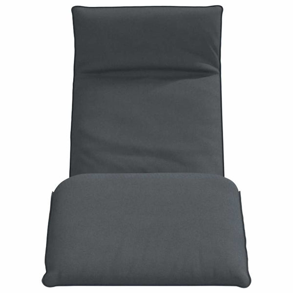 vidaXL Folding Sun Lounger Anthracite 175x54x8.5 cm Oxford Fabric