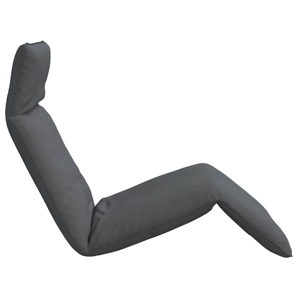 vidaXL Folding Sun Lounger Anthracite 175x54x8.5 cm Oxford Fabric