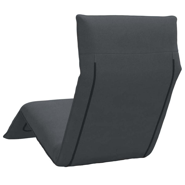 vidaXL Folding Sun Lounger Anthracite 175x54x8.5 cm Oxford Fabric