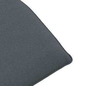 vidaXL Folding Sun Lounger Anthracite 175x54x8.5 cm Oxford Fabric