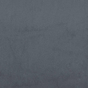 vidaXL Two-Seater Sofa Dark Grey 111 cm Velvet