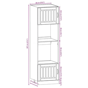 vidaXL 7-Piece Kitchen Cabinet Set Lucca Sonoma Oak Engineered Wood