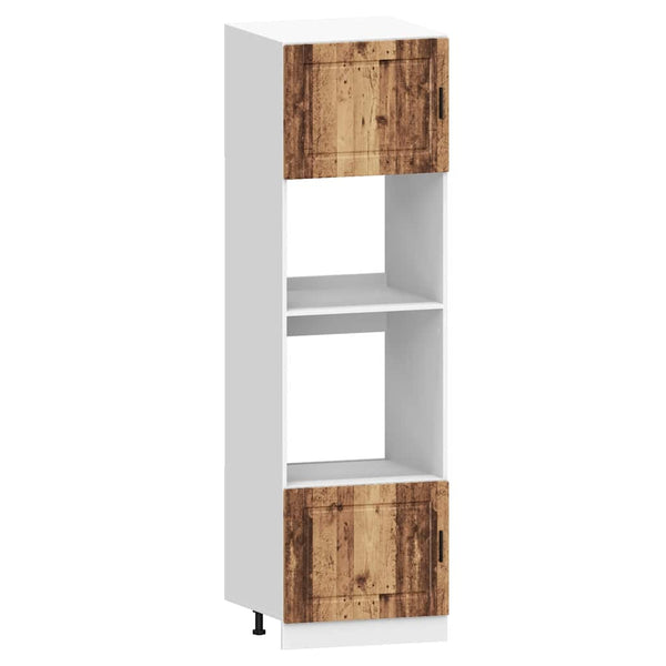vidaXL 7-Piece Kitchen Cabinet Set Porto Reclaimed Wood Look Engineered Wood