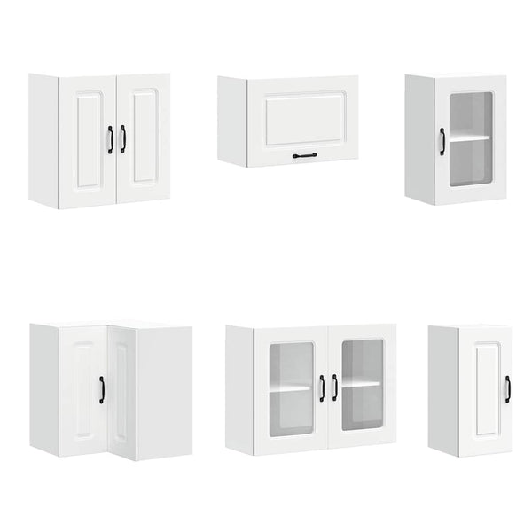11-teiliges Küchenschrank-Set Weiß