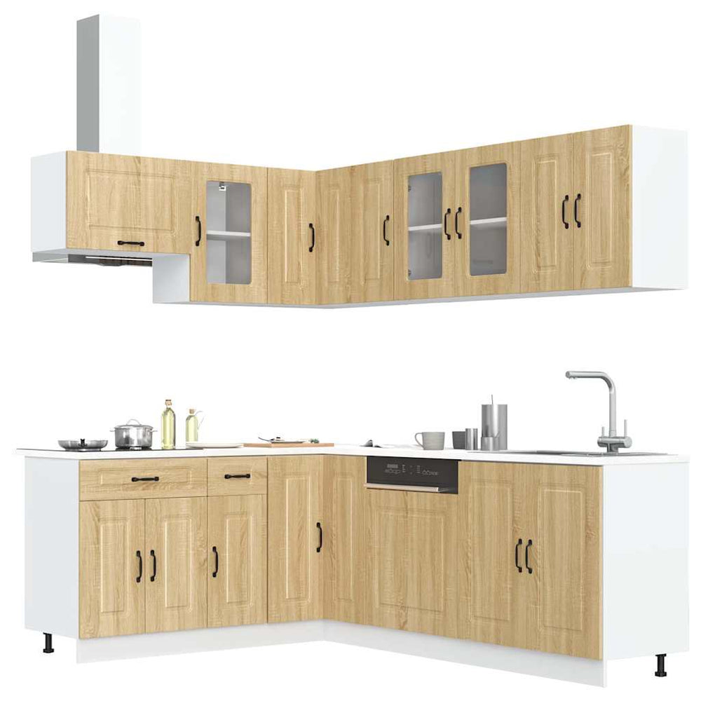 11-teiliges Küchenschrank-Set Sonoma-Eiche