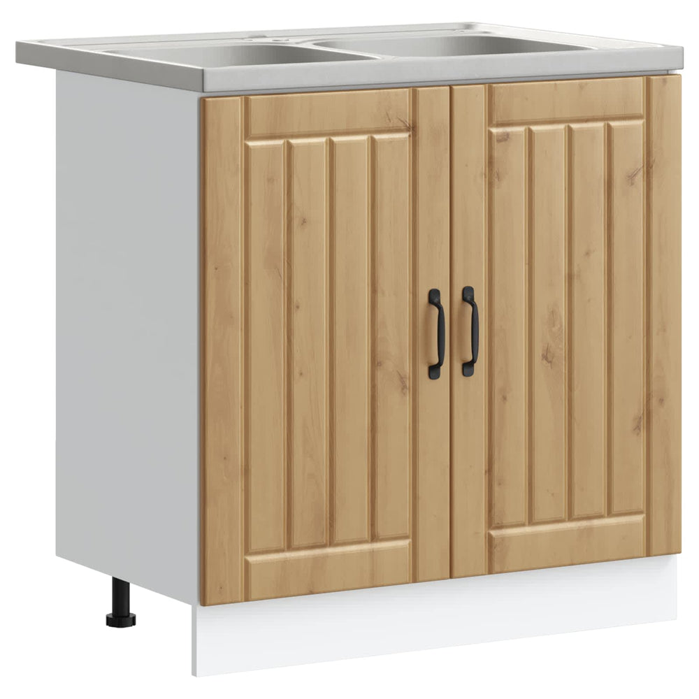 Waschbeckenunterschrank Lucca Artisan-Eiche