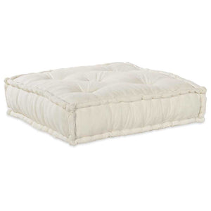Modulare Sofagarnitur Creme Stoff 2-teilig