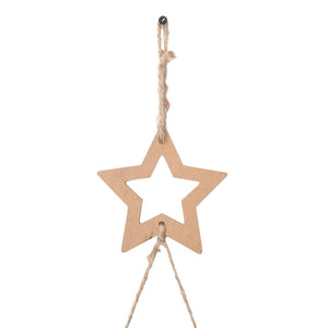 Hängender Weihnachtsbaum mit Stern