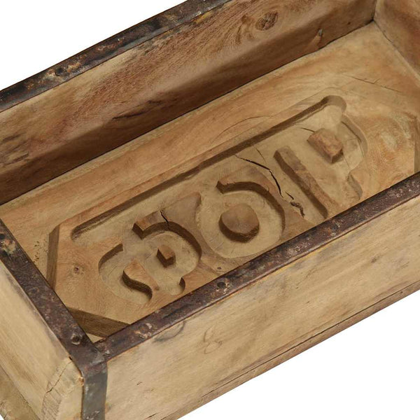 Holztablett Braun 30x15cm