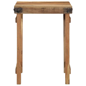 Esstisch Braun Recyceltes Massivholz 60x55x76 cm