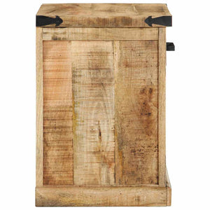 Bank mit Schubladen Braun Mango Holz