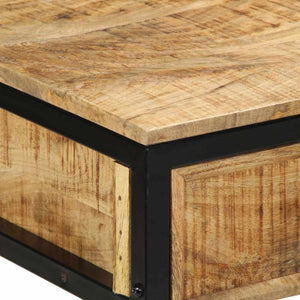 Schreibtisch Braun mit Schubladen 105x50x75 cm