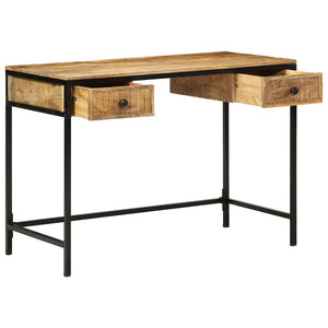 Schreibtisch Braun mit Schubladen 105x50x75 cm