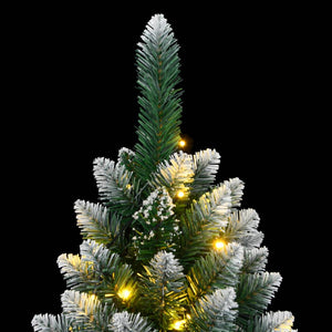 vidaXL Artificial Christmas Tree with 300 LEDs 210 cm