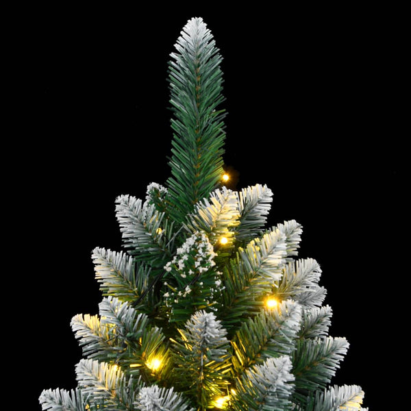 vidaXL Artificial Christmas Tree with 300 LEDs 210 cm