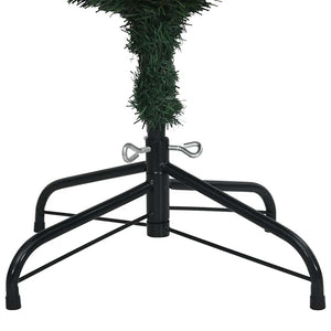 vidaXL Slim Artificial Christmas Tree 300 LEDs 210 cm