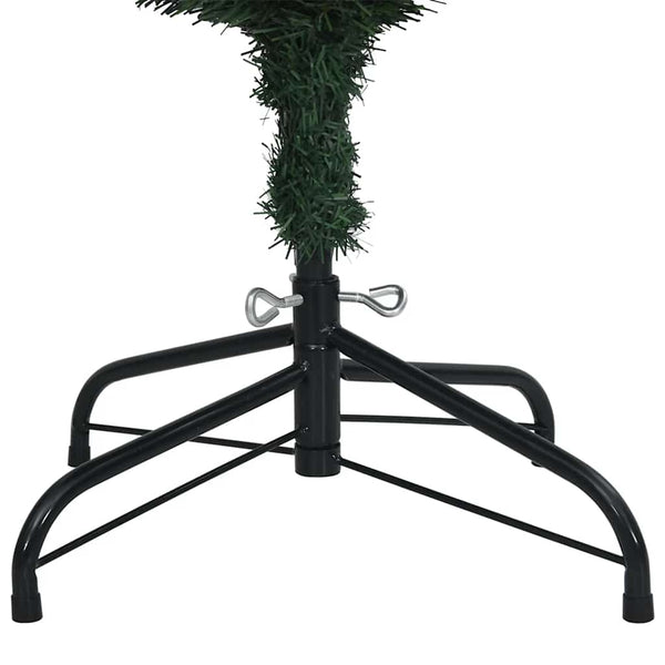 vidaXL Slim Artificial Christmas Tree 300 LEDs 210 cm