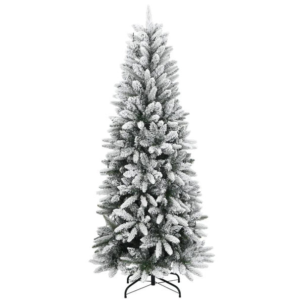 vidaXL Artificial Christmas Tree with Snow 300 LEDs 180 cm