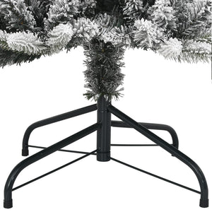 vidaXL Artificial Christmas Tree with Snow 300 LEDs 180 cm