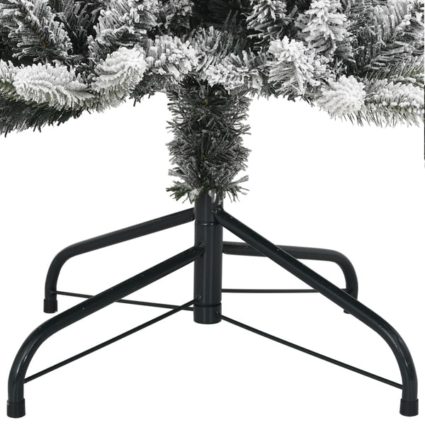 vidaXL Artificial Christmas Tree with Snow 300 LEDs 240 cm