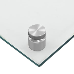 Küchenrückwand Hartglas Transparent 70x50cm 2er Set