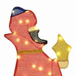 vidaXL 3 Wise Men Christmas Lights 3 pcs Warm White 105 cm