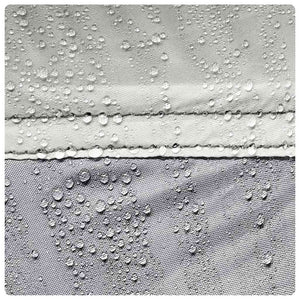 Poolzelt mit Netz 510x510 cm Grau
