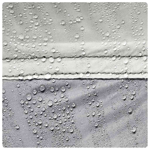 Poolzelt mit Netz 510x510 cm Grau
