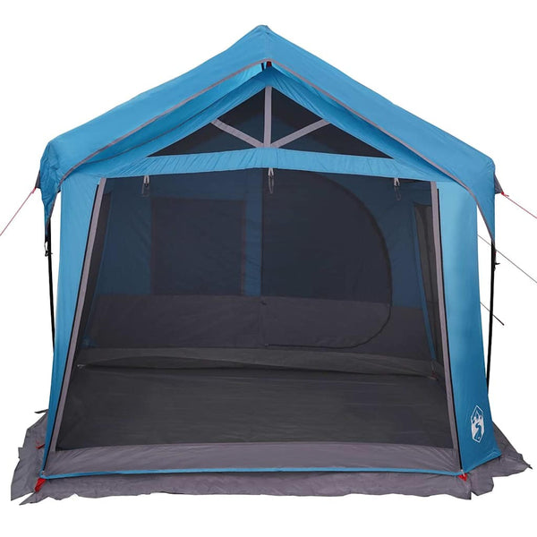 vidaXL Family Tent Blue and Grey 620 x 322 x 240 cm Polyester