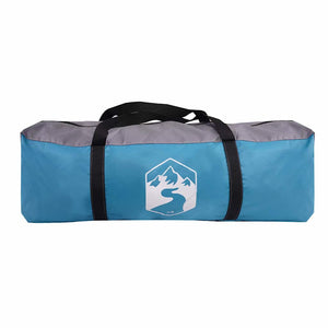 vidaXL Family Tent Blue and Grey 620 x 322 x 240 cm Polyester