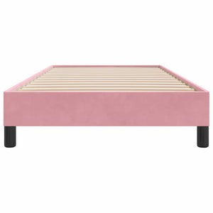 Boxspringbett Rosa 90x210 cm Samt