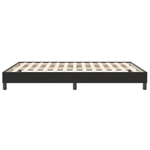 Boxspringbett Schwarz 140x210 cm Samt