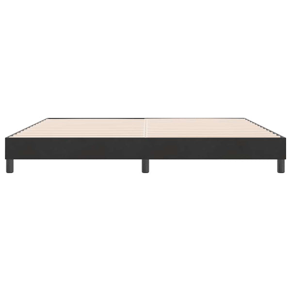Boxspringbett Schwarz 180x210 cm Samt