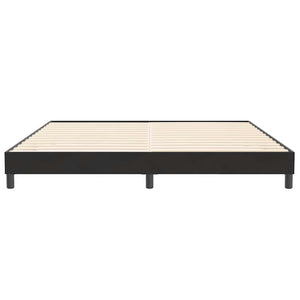 Boxspringbett Schwarz 200x210 cm Samt