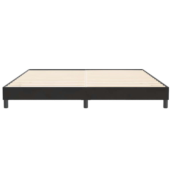 Boxspringbett Schwarz 200x210 cm Samt