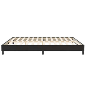 Boxspringbett Schwarz 200x210 cm Samt