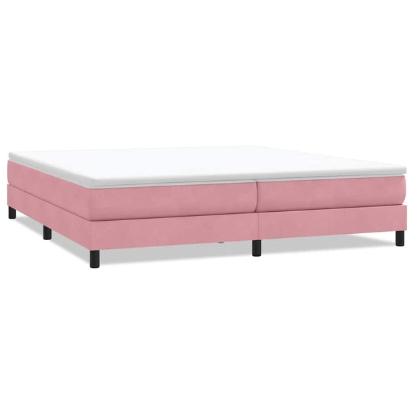 Boxspringbett Rosa 200x210 cm ohne Matratze