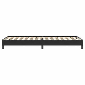 Boxspringbett Schwarz 90x220 cm Samt