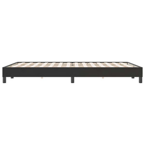 vidaXL Box Spring Bed Frame without Mattress Black 140x220 cm Velvet