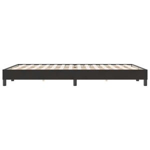 vidaXL Box Spring Bed Frame without Mattress Black 160x220 cm Velvet