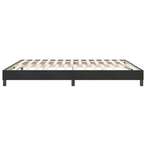 vidaXL Box Spring Bed Frame without Mattress Black 180x220 cm Velvet
