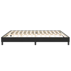 vidaXL Box Spring Bed Frame without Mattress Black 200x220 cm Velvet