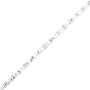 vidaXL Box Spring Bed with Mattress & LED Dark Blue 80x220 cm Velvet