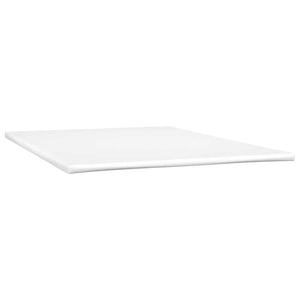 vidaXL Box spring bed with mattress & LED Black 140x220 cm Velvet
