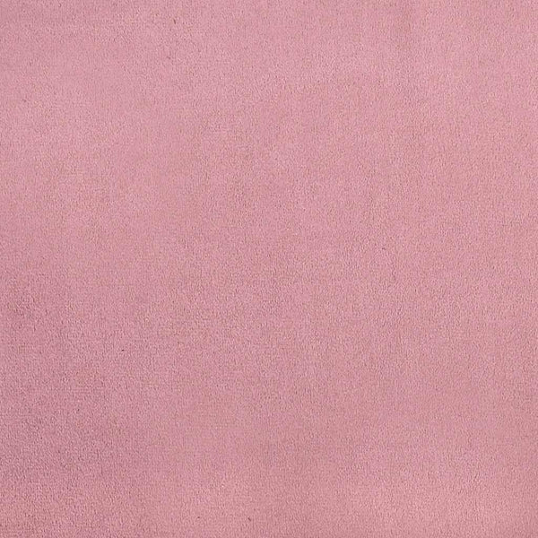 vidaXL Box Spring Bed with Mattress & LED Pink 200x220 cm Velvet