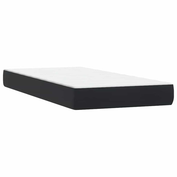 Boxspringbett Schwarz Samt 180x220 cm